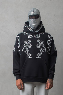 FLORAL FUSION HOODIE